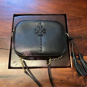 Tory Burch McGraw Leather Camera Bag